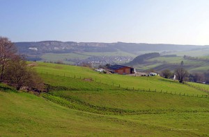 Landschaft bei Grönebach