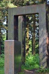 Skulptur auf dem Rothaarsteig
