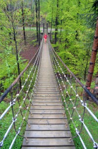 Hängebrücke am Rothaarsteig