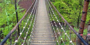 Hängebrücke am Rothaarsteig