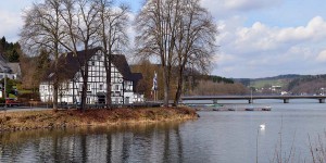 Fachwerkhaus an der Listertalsperre