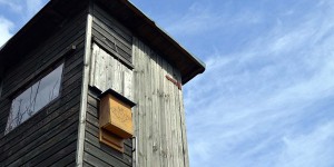 Jägerhaus mit Fledermauswohnung