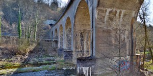 Brücke über der Ruhr in Arnsberg