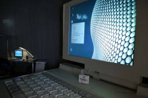 Riesiger Computer