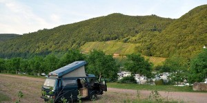 Stellplatz an der Mosel