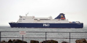 Fähre der Gesellschaft P&O