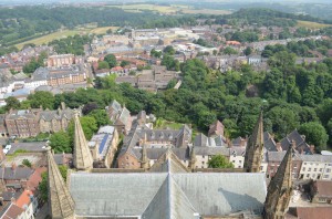 Blick über Durham