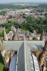 Blick über Durham