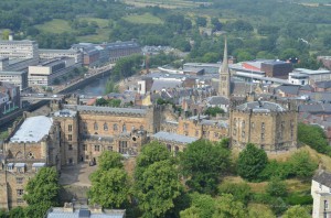Blick über Durham