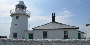 Haus auf Farne Islands