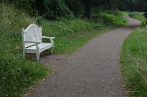 Sitzbank im Park
