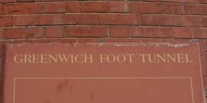 Fußgängertunnel in Greenwich