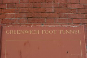 Fußgängertunnel in Greenwich