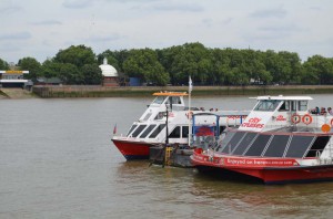 Boote auf der Themse