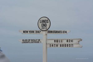 Schild mit Hinweis auf John o Groats