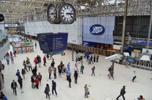 Bahnhof in London