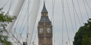 Big Ben und London Eye