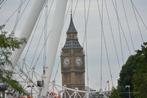 Big Ben und London Eye