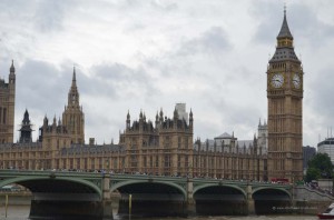 Big Ben und die Westminster Bridge