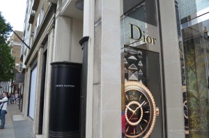 Dior auf der Bond Street