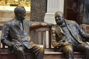 Roosevelt und Churchill
