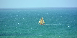 Segelschiff auf dem Ärmelkanal