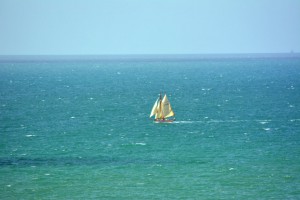 Segelschiff auf dem Ärmelkanal