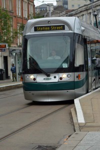 Straßenbahn in Nottingham