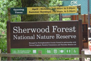 Naturreservat Sherwood Forest