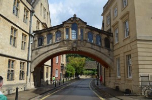 Bridge of Sighs in Oxford