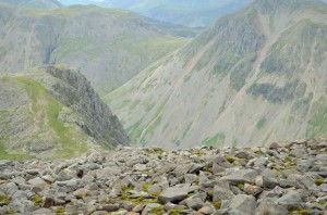 Panorama vom Scafell Pike