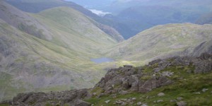 Panorama vom Scafell Pike