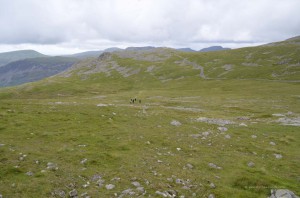 Wanderweg am Scafell Pike