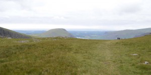 Wanderweg am höchsten Berg Englands