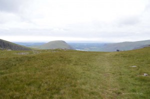 Wanderweg am höchsten Berg Englands