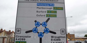 Magic Roundabout in Swindon