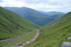 Wanderweg am Ben Nevis