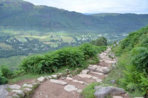 Wanderweg am Ben Nevis