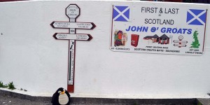 Pingu an John o'Groats