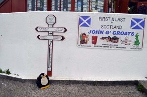 Pingu an John o'Groats