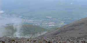 Schotter auf dem Ben Nevis