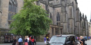 Zentrum von Edinburgh