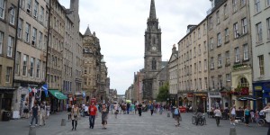 Zentrum von Edinburgh