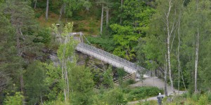 Brücke über die Schlucht