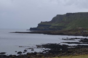 Landschaft am Giants Causeway