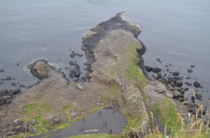 Blick auf Giants Causeway