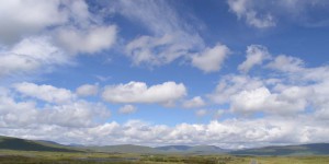 Straße durch Glen Cloe