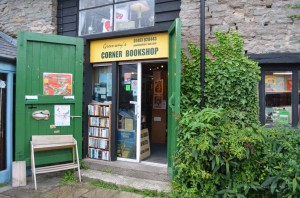 Buchhandlung im Bücherdorf von Wales