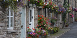 Straße in Hay-on-Wye