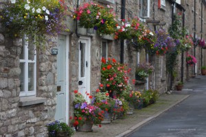Straße in Hay-on-Wye